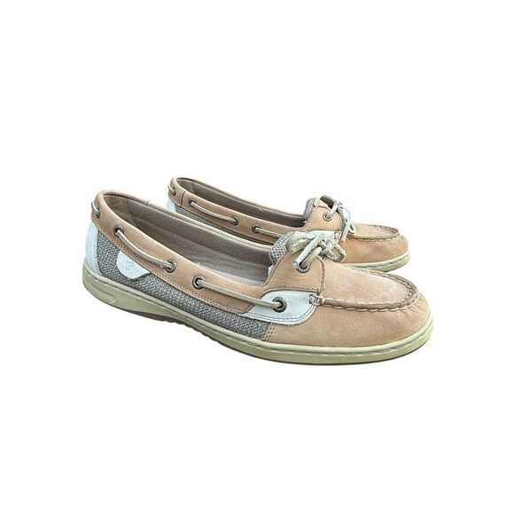 Sperry Women's Angelfish Boat Shoes Brown Leather Size 11M Casual Flats - Picture 12 of 12